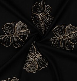 Linnen Viscose - Black Beauty