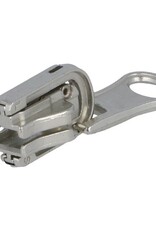 Omkeerschuiver voor blokjesrits nr.5 - Nikkel