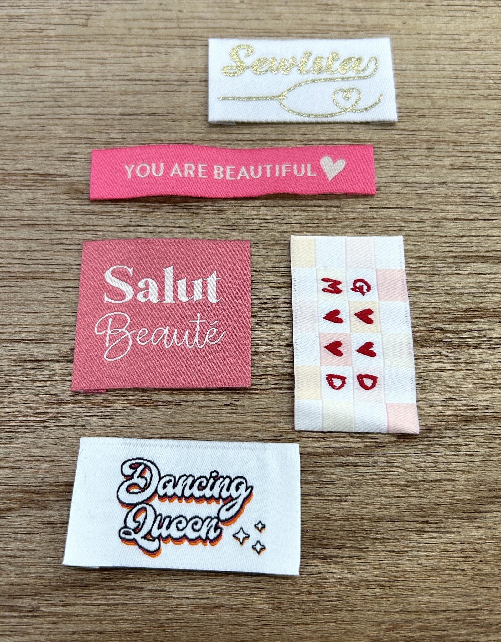 Naailabels - Salut Beauté