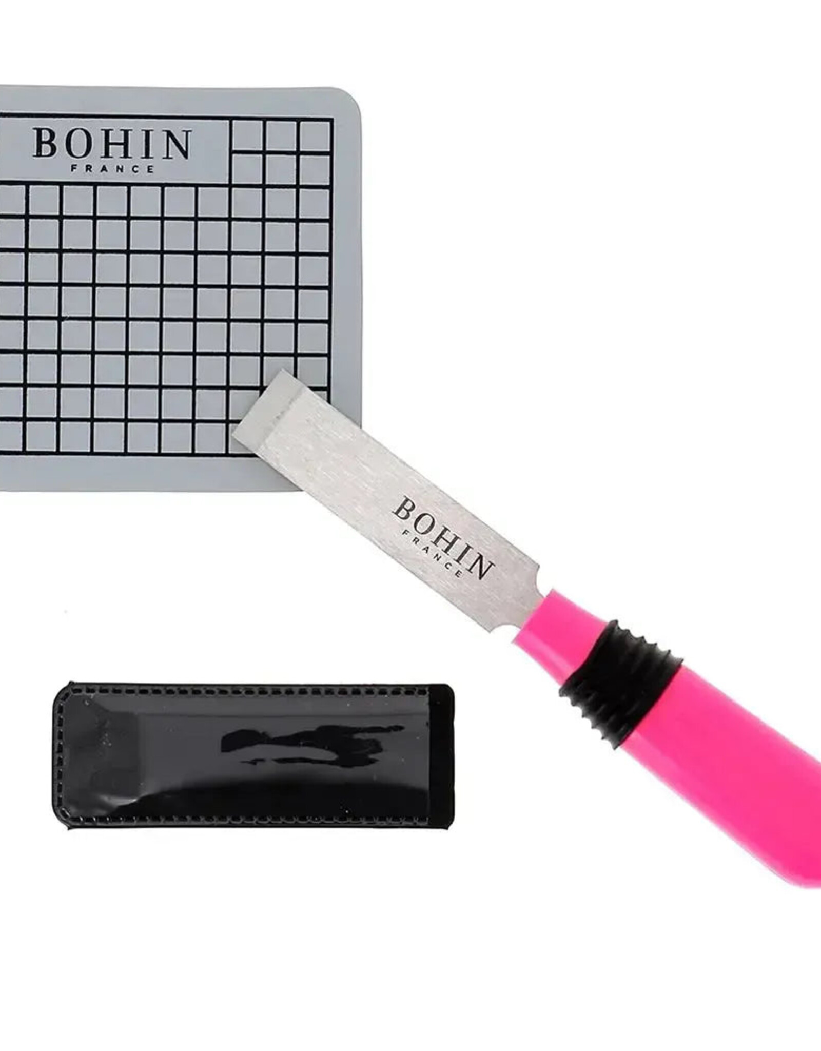 Knoopsgat Mes en Matje - 13mm roze