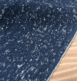 Structure Denim Jeans - Darker Blue