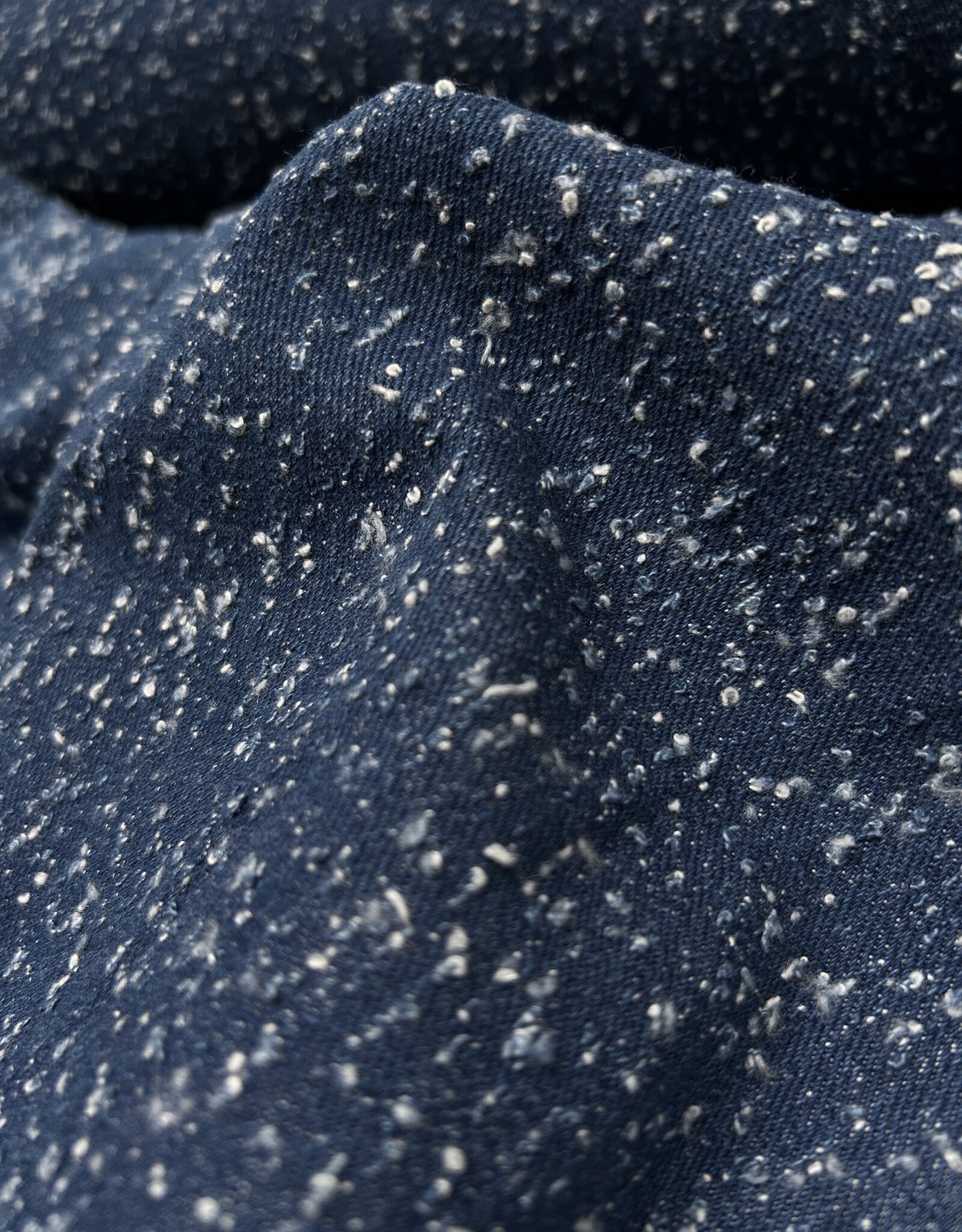 Structure Denim Jeans - Darker Blue