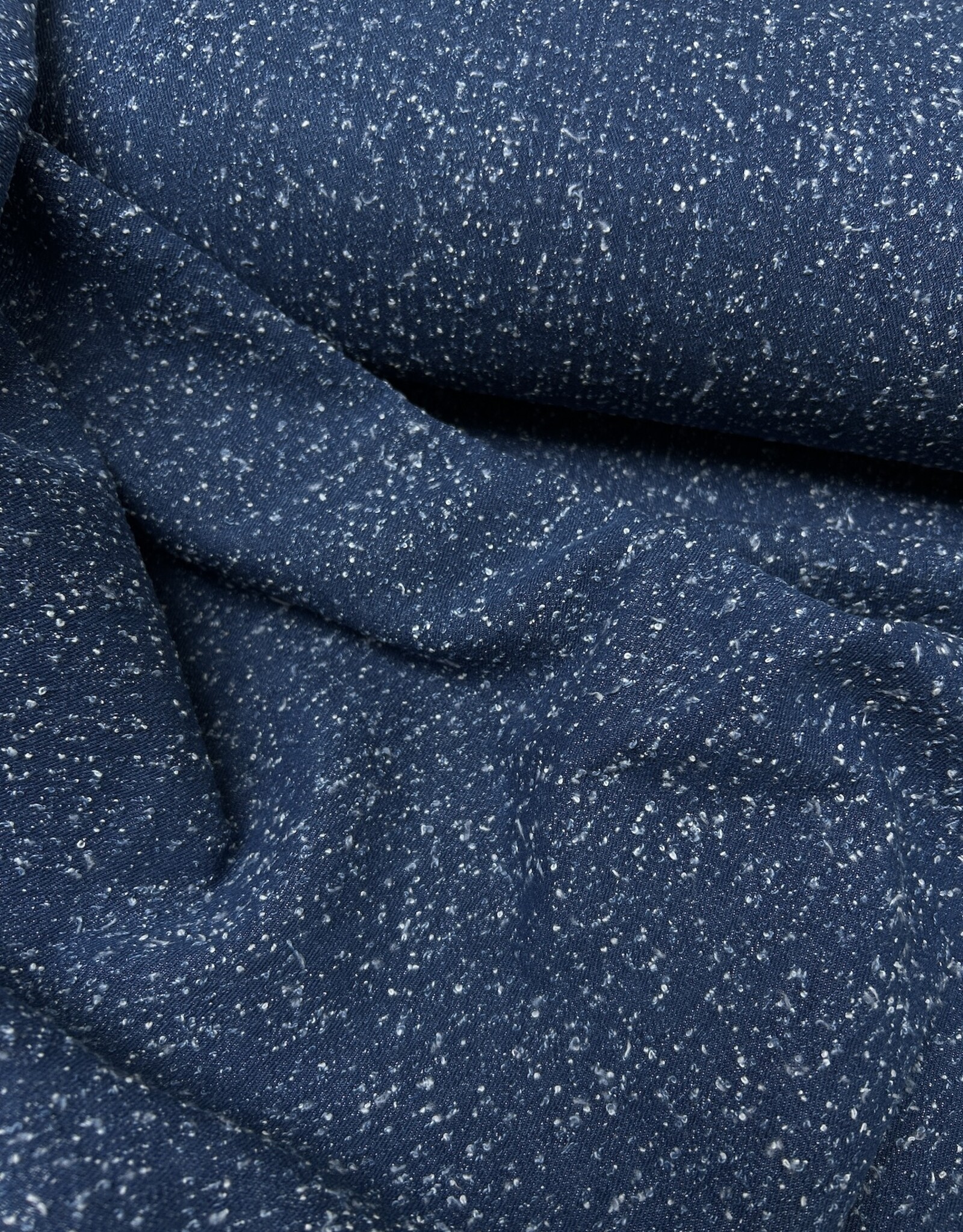 Structure Denim Jeans - Darker Blue