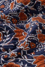 Stepper katoen - Blue Flowers