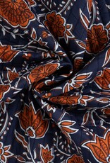 Stepper katoen - Blue Flowers