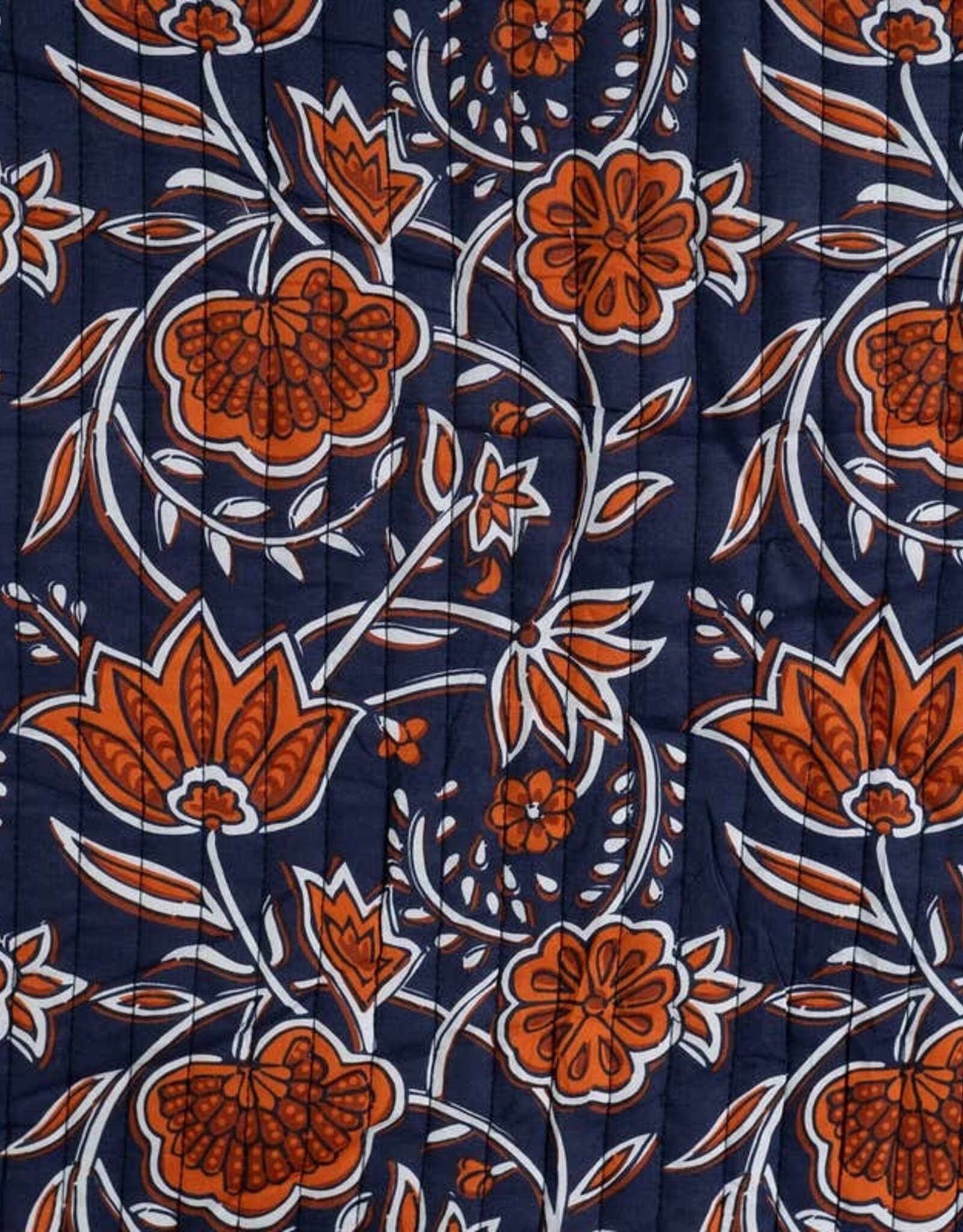 Stepper katoen - Blue Flowers