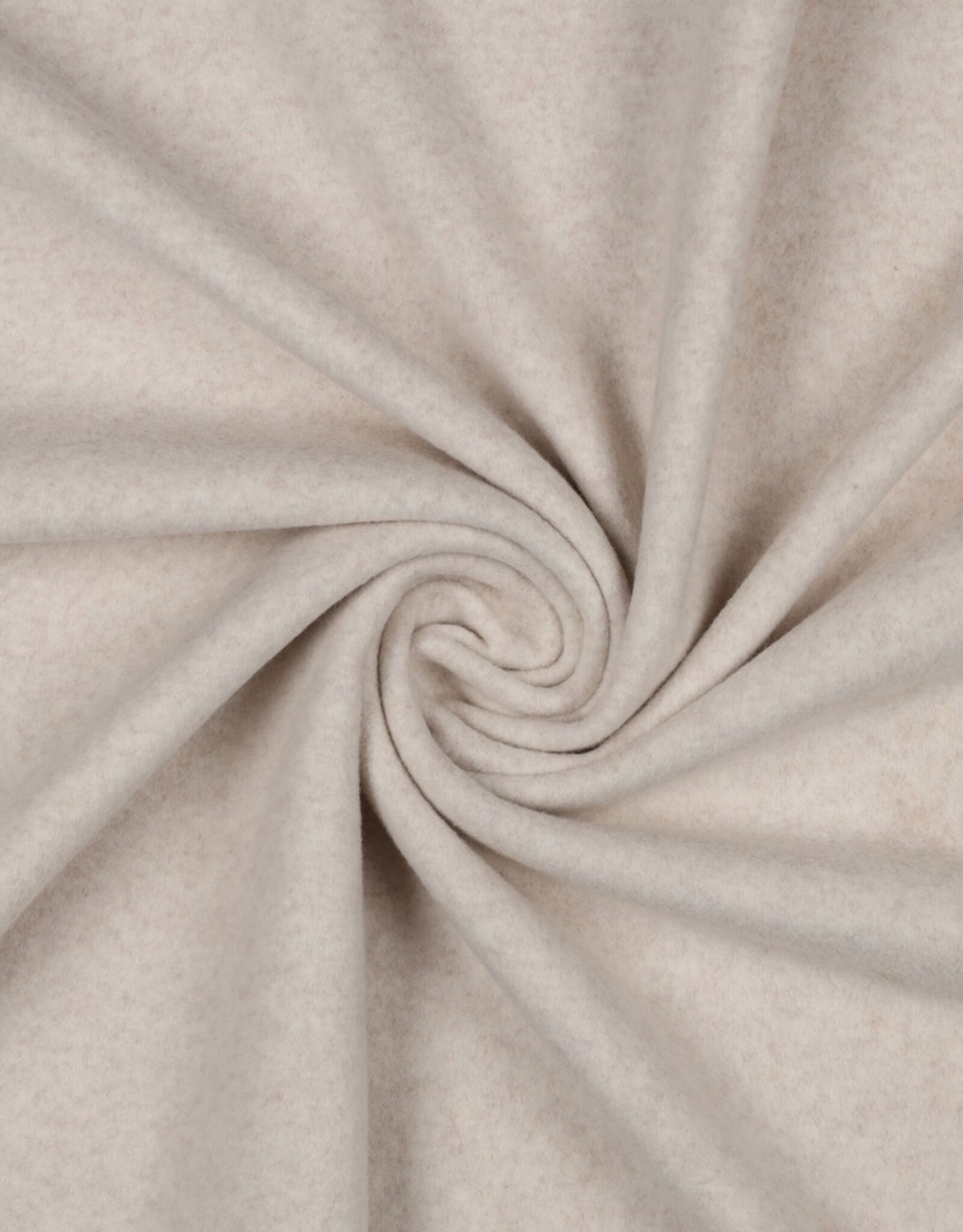 Bio Katoen Fleece - Naturel kleur