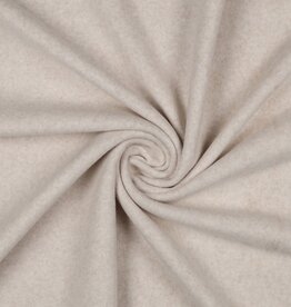 Bio Katoen Fleece - Naturel kleur