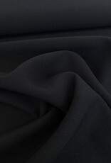Viscose Crêpe Broekenstof - Zwart