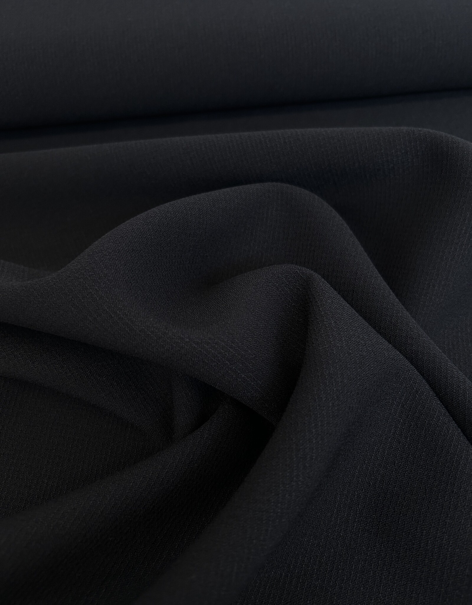 Viscose Crêpe Broekenstof - Zwart