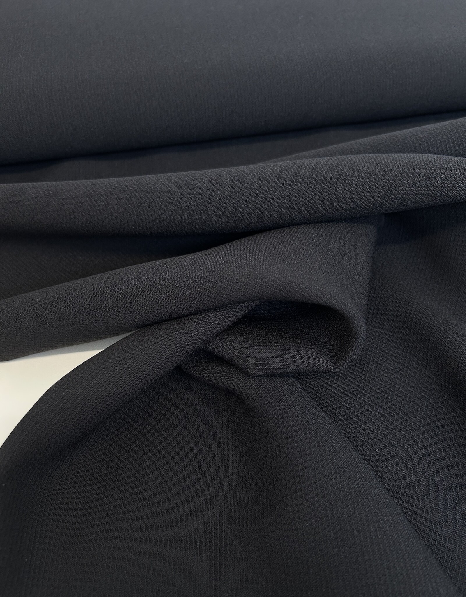 Viscose Crêpe Broekenstof - Zwart