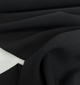 Viscose Crêpe Broekenstof - Zwart