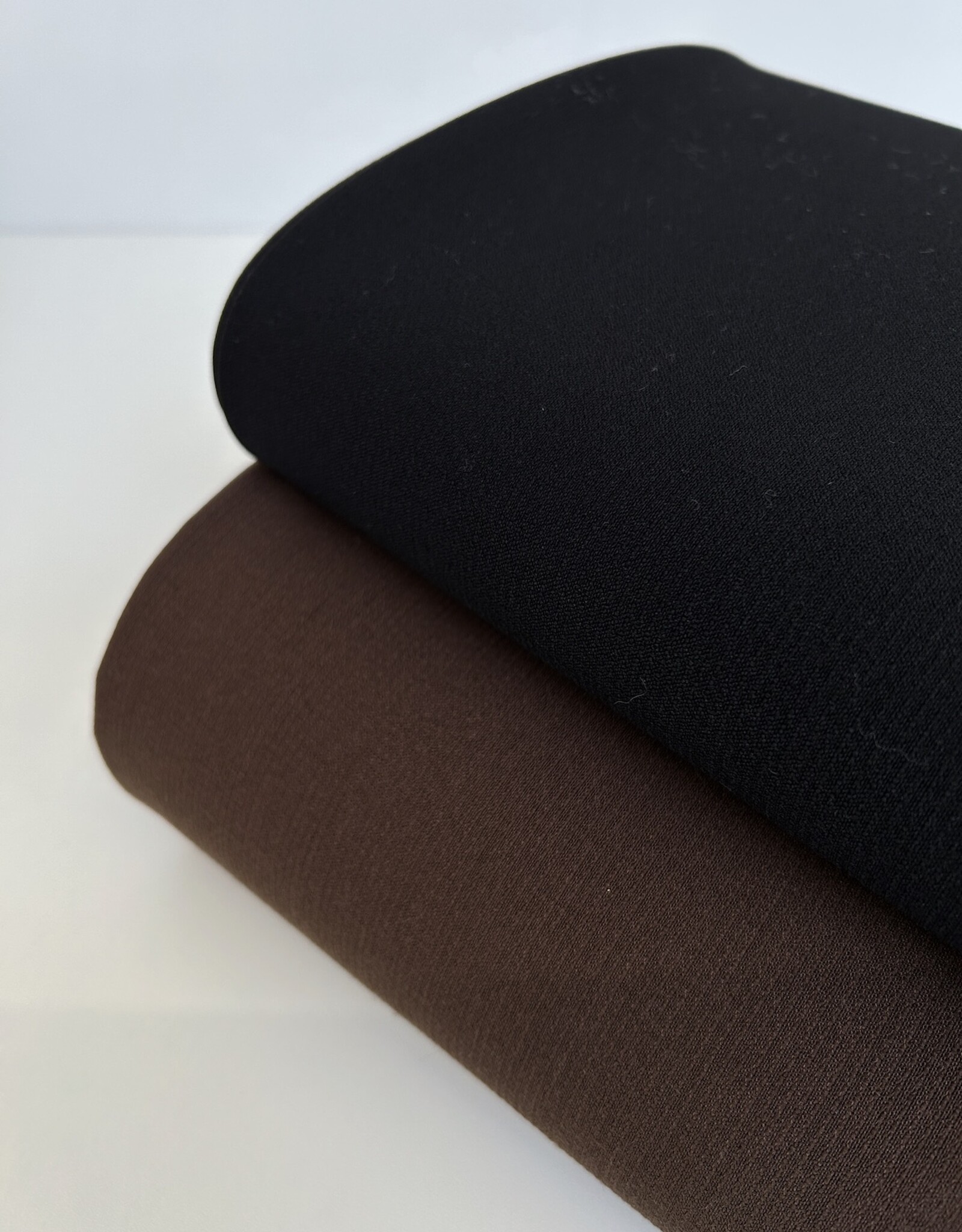 Viscose Crêpe Broekenstof - Mokka