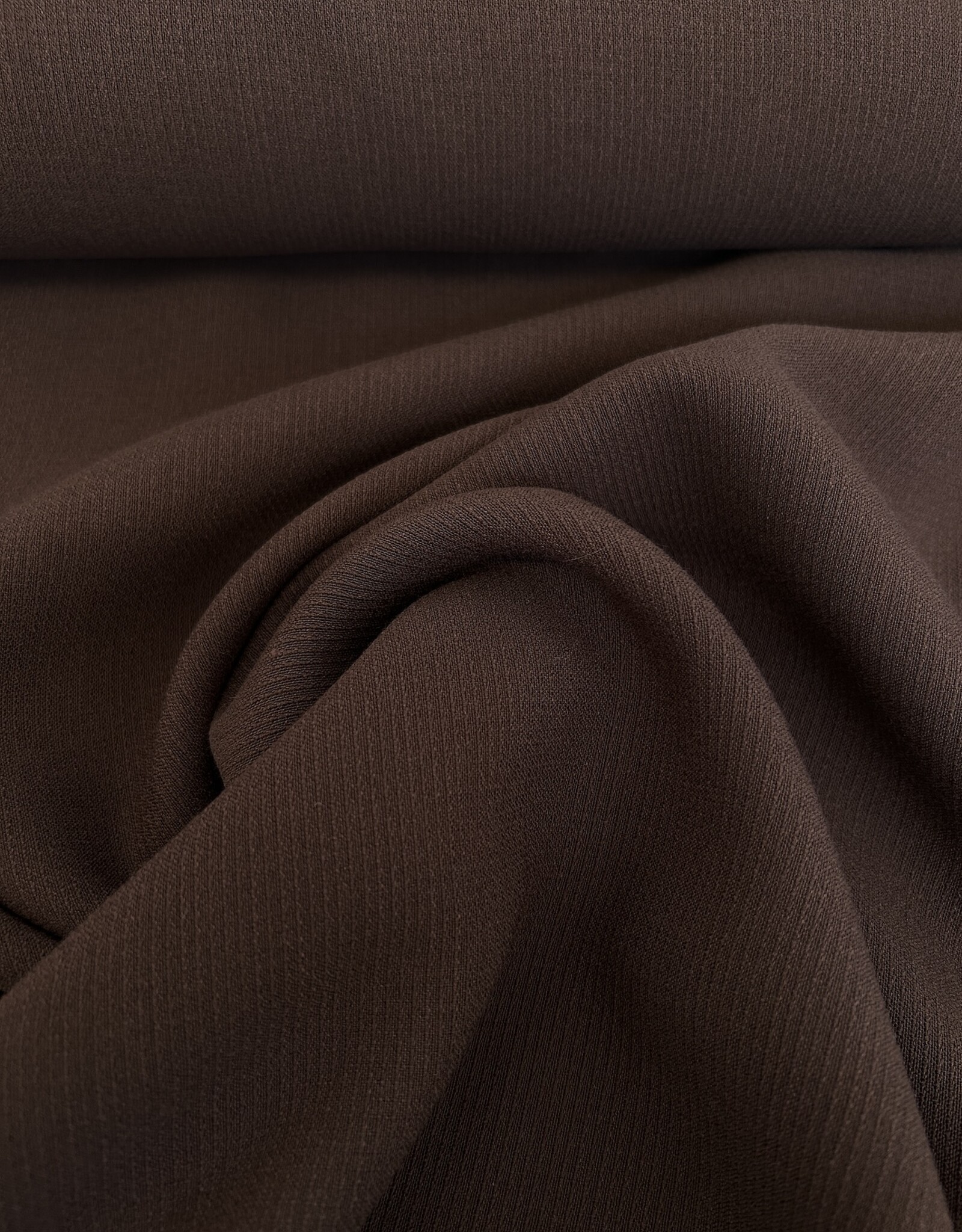 Viscose Crêpe Broekenstof - Mokka