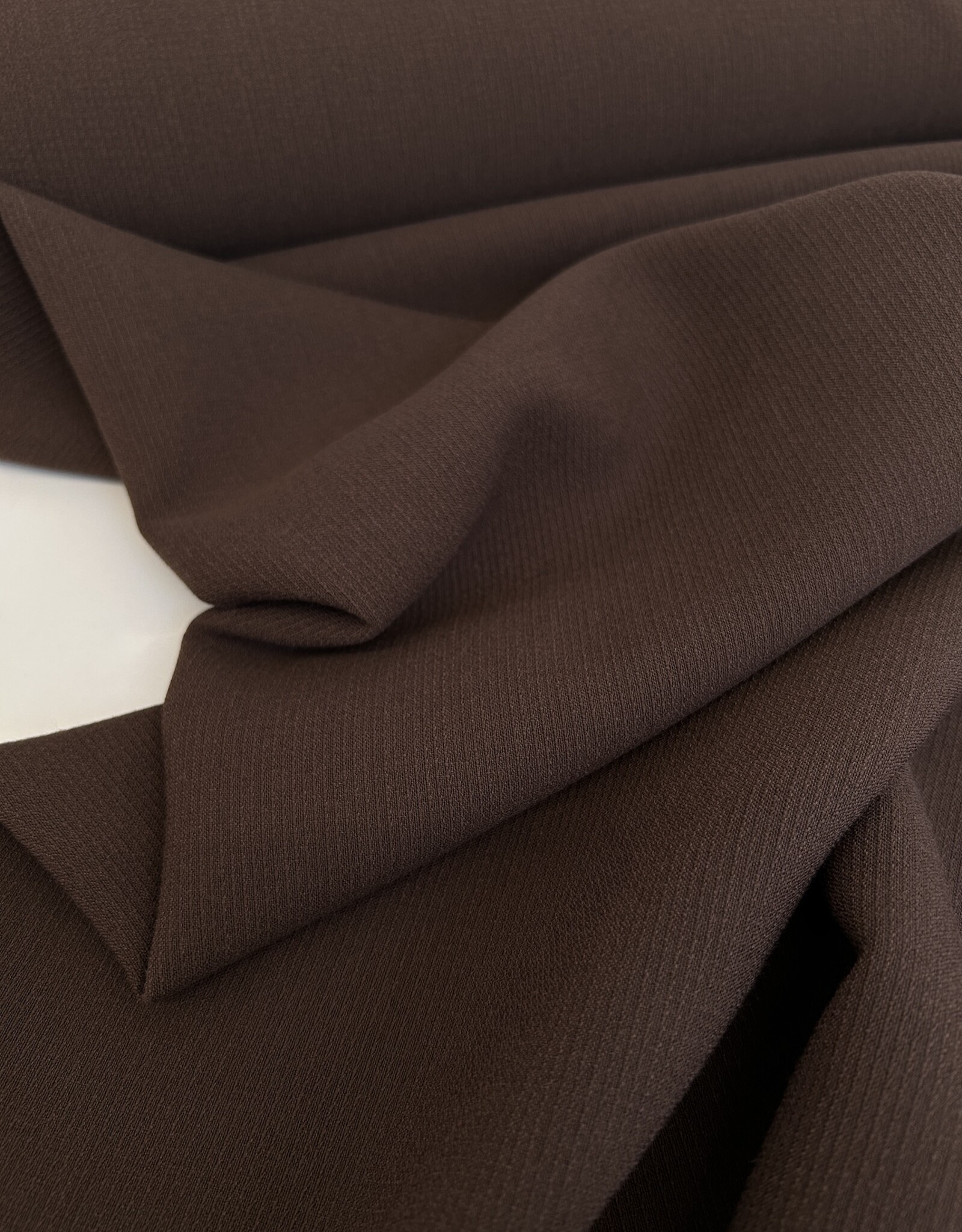 Viscose Crêpe Broekenstof - Mokka