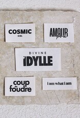 Atelier Brunette Naailabels - Self Love