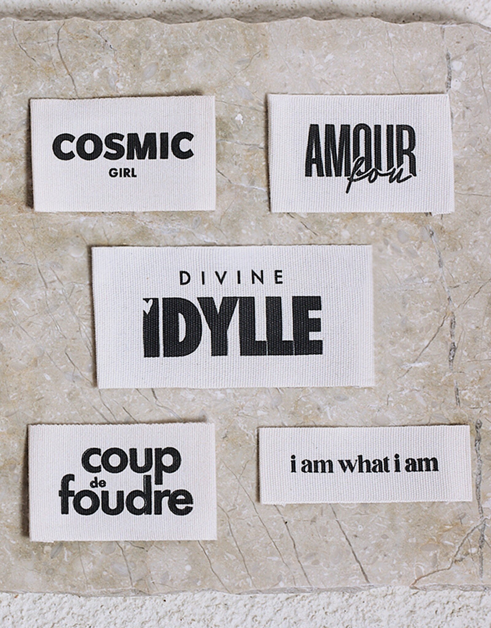 Atelier Brunette Naailabels - Self Love