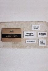 Atelier Brunette Naailabels - Manifesto