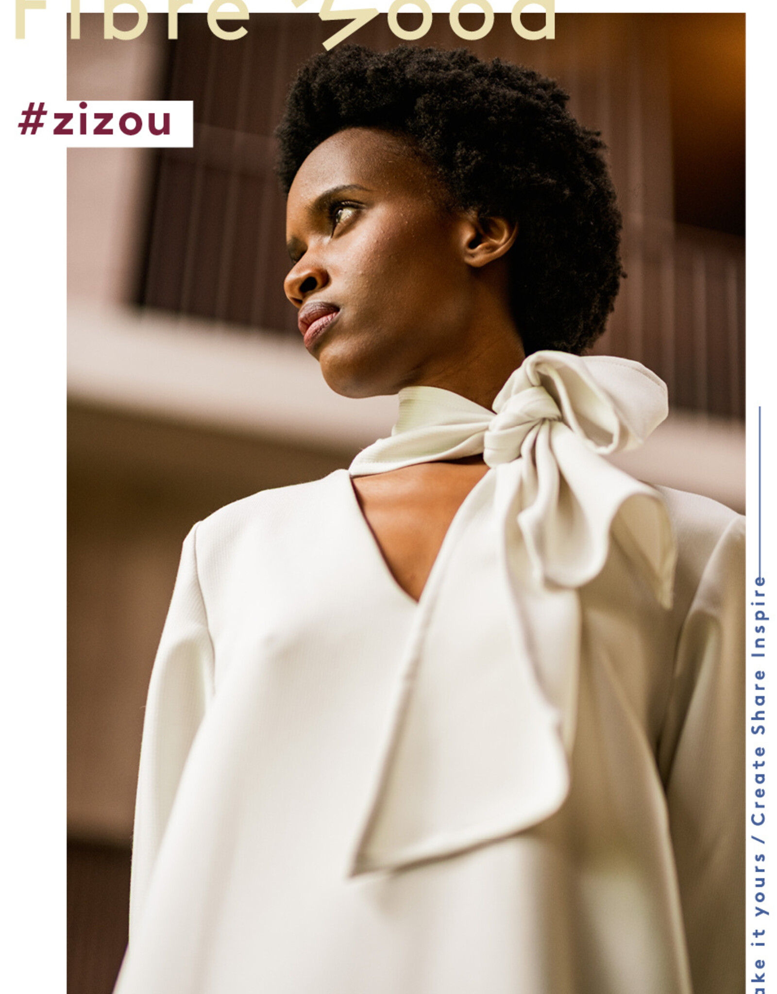 Fibre Mood Viscose Crêpe - Zizou - Creme