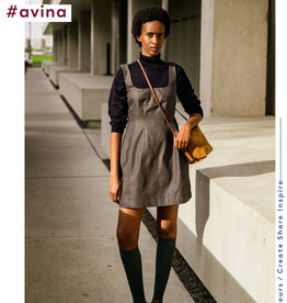 Fibre Mood Washed Denim - Avina - Grey