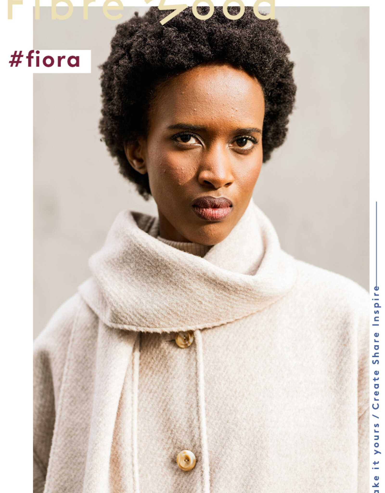 Fibre Mood Mantelstof - Brushed - Fiora