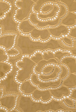 Gabardine Embroderie - Black - Copy