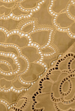 Gabardine Embroderie - Black - Copy