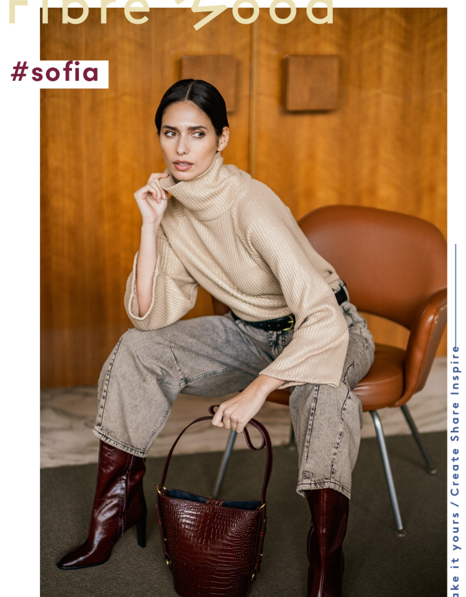 Fibre Mood Knit - Sofia - Gold foil