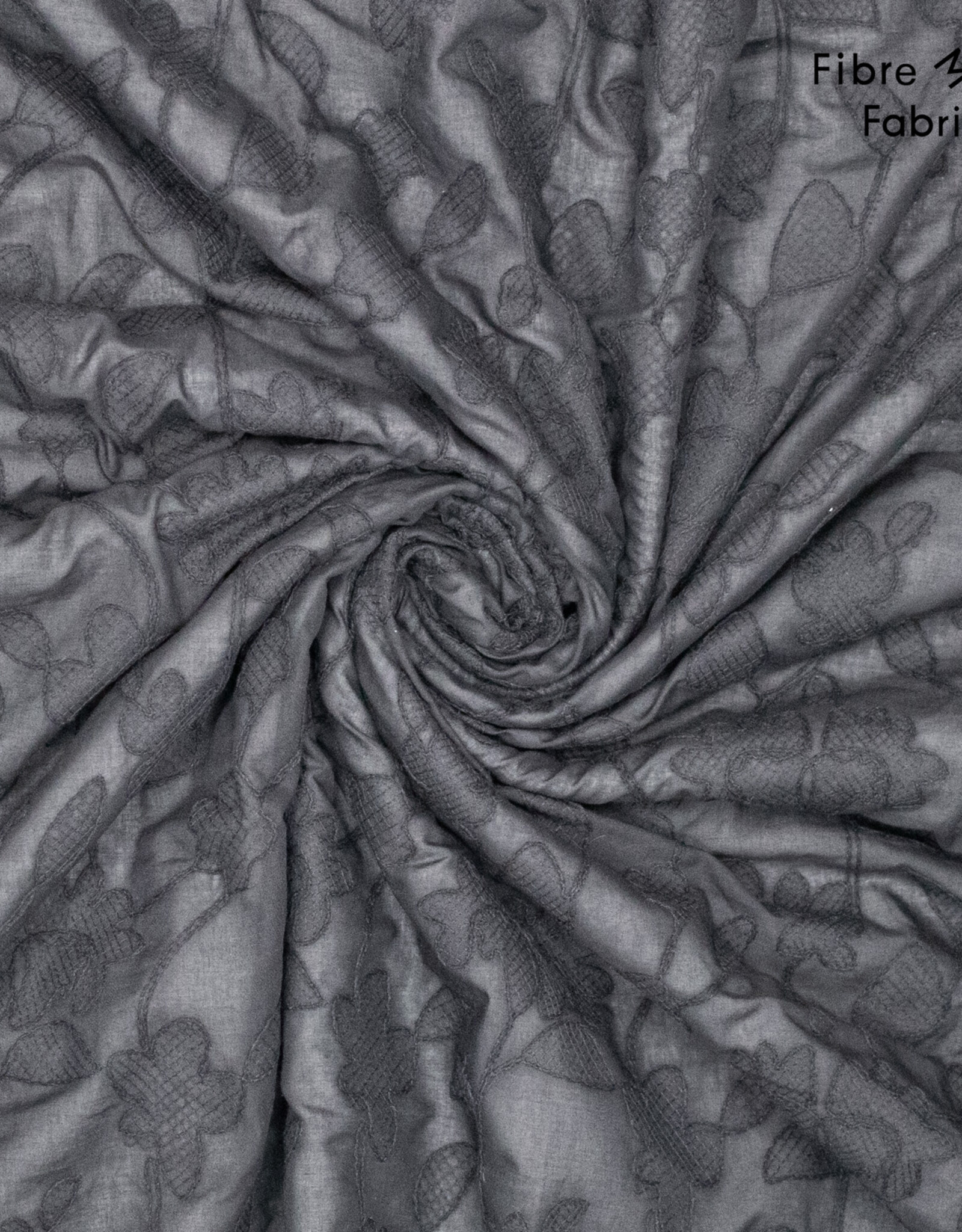 Fibre Mood Poplin Broderie - Samira