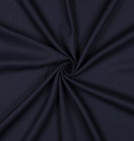 Linnen Viscose - Marineblauw