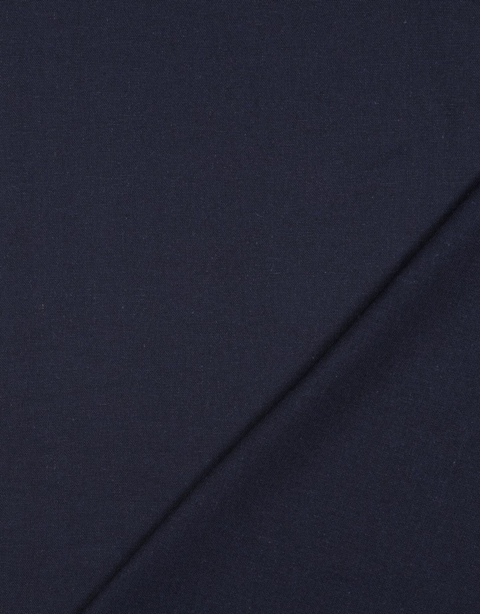 Linnen Viscose - Marineblauw