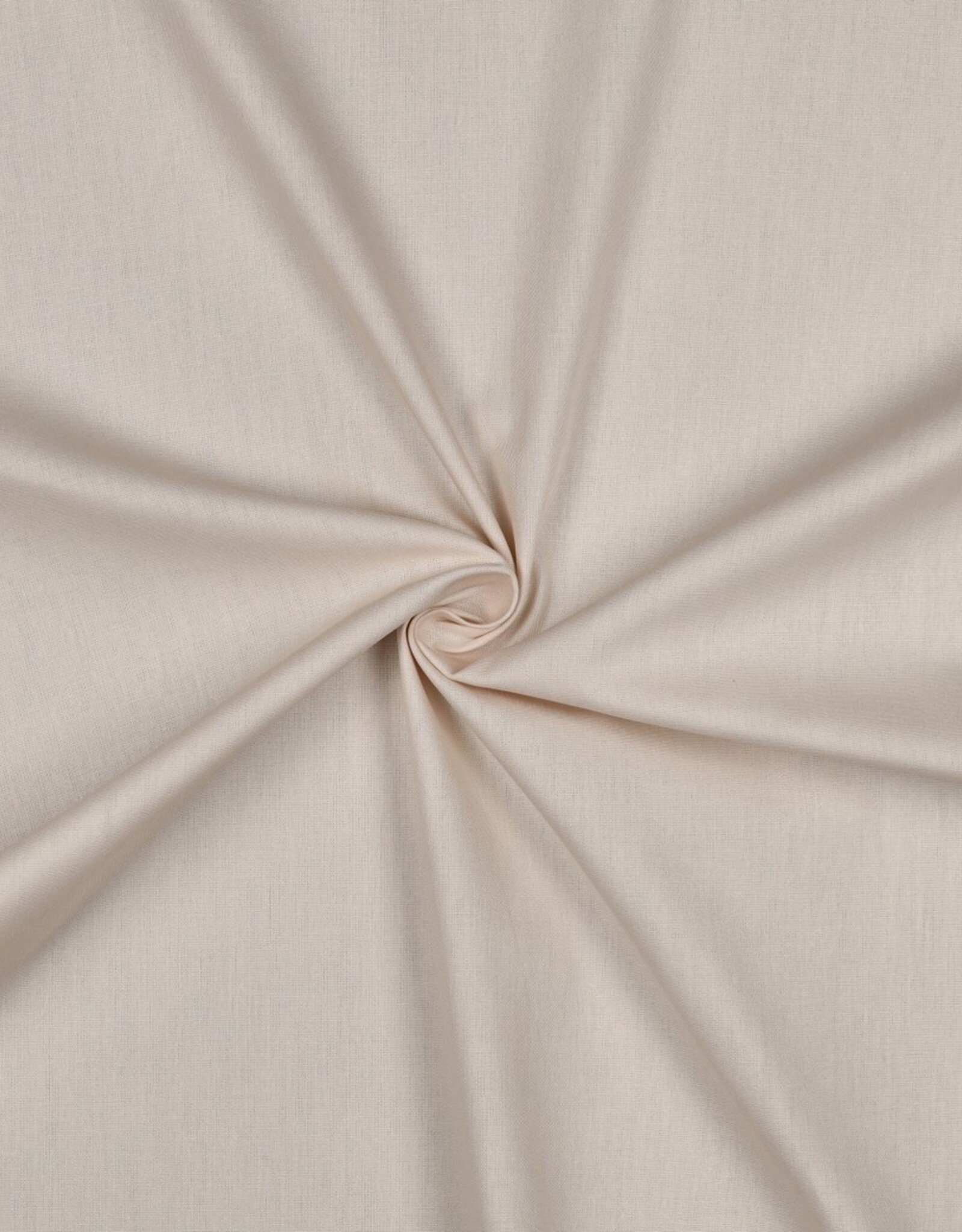 Katoen - Effen - Beige