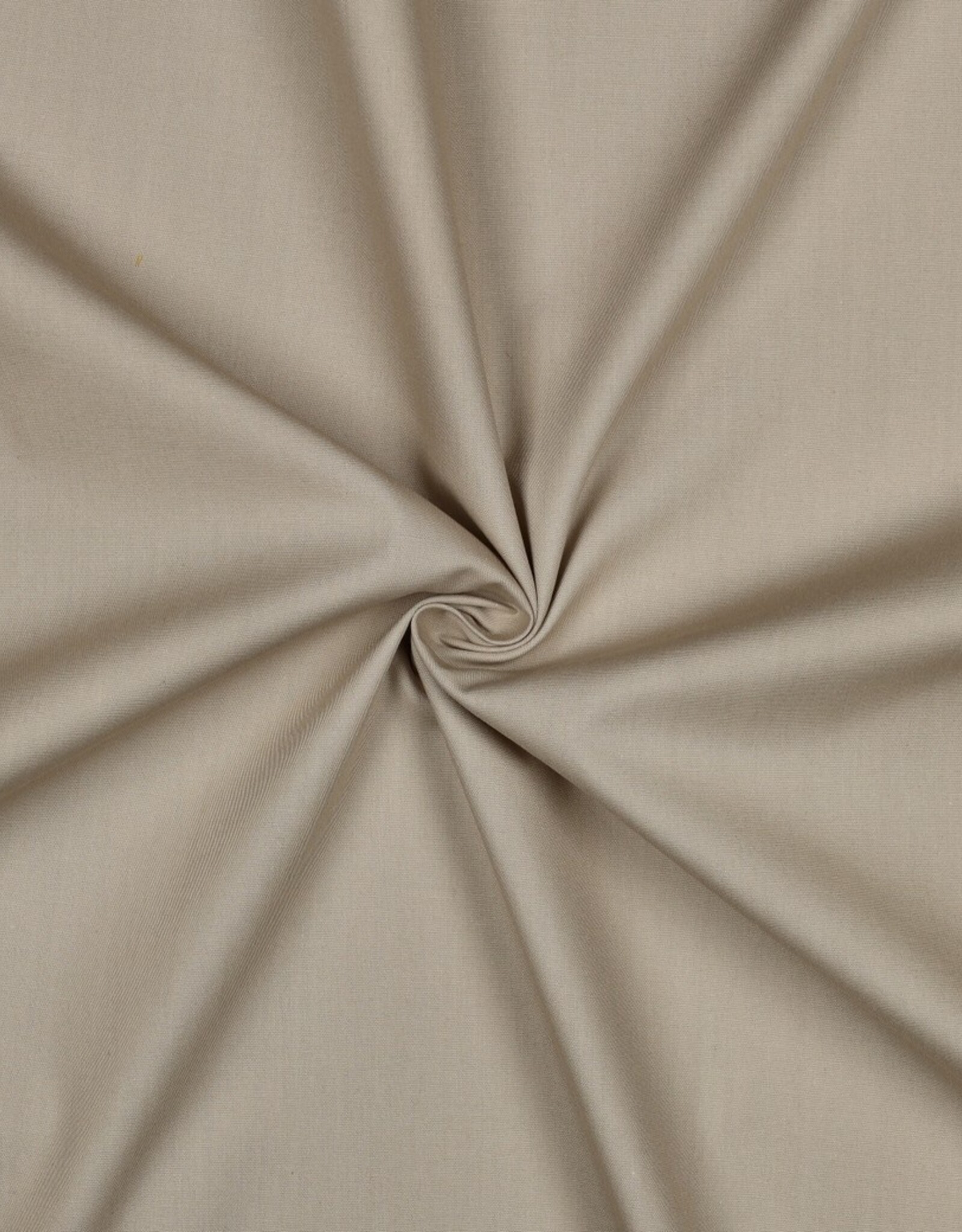 Katoen - Effen - Zand