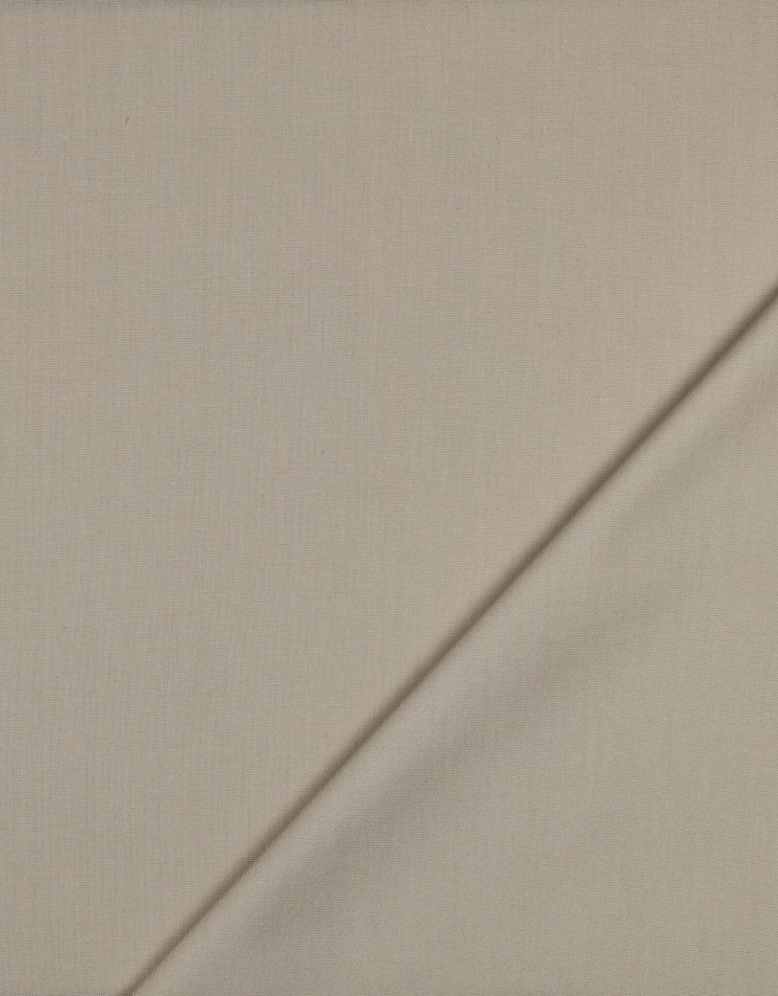 Katoen - Effen - Zand