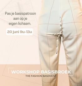 The Fashion Basement Workshop Basisbroek - The Fashion Basement