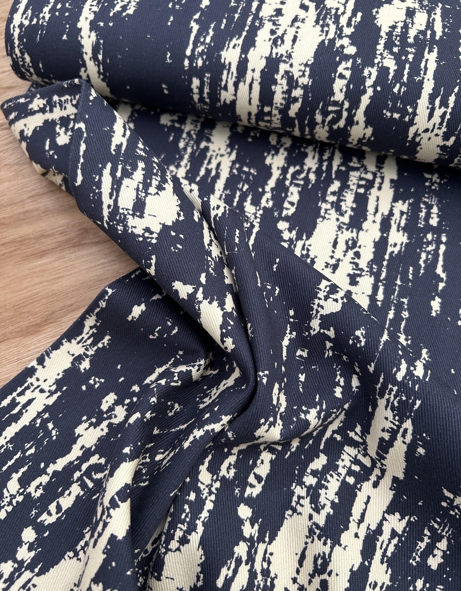 Canvas twill katoen - Tree Bark