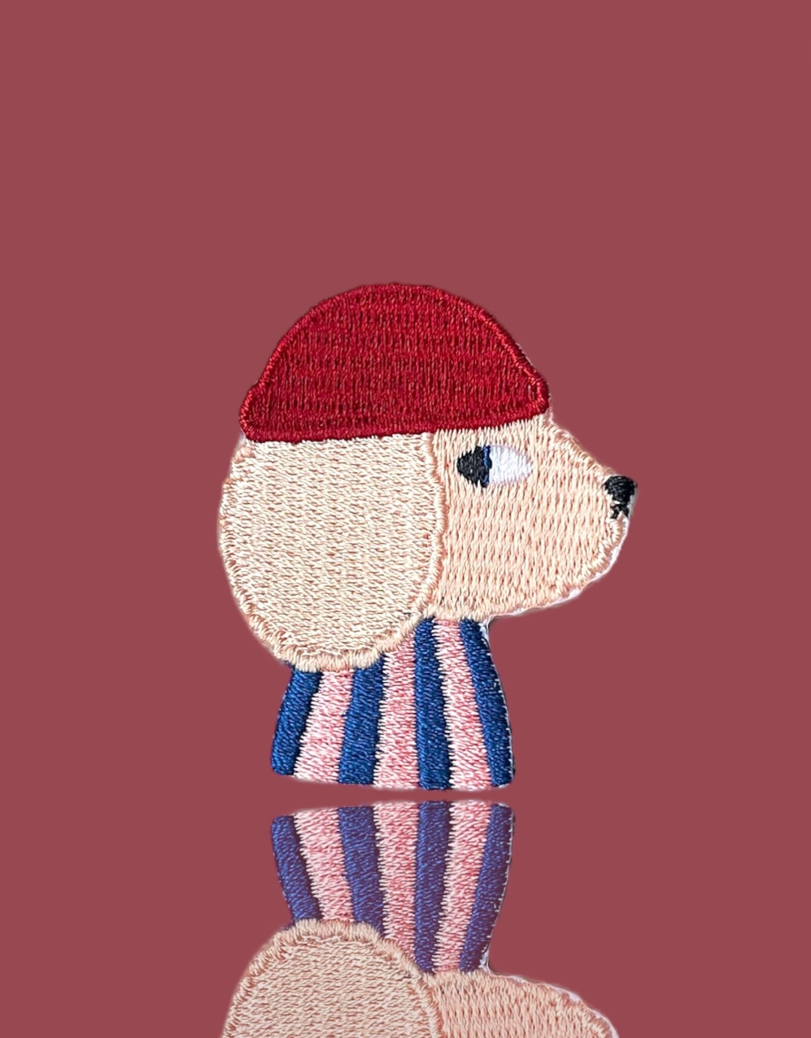 Strijkapplicatie - Poodle