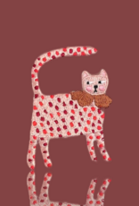 Strijkapplicatie - Dotty Cat