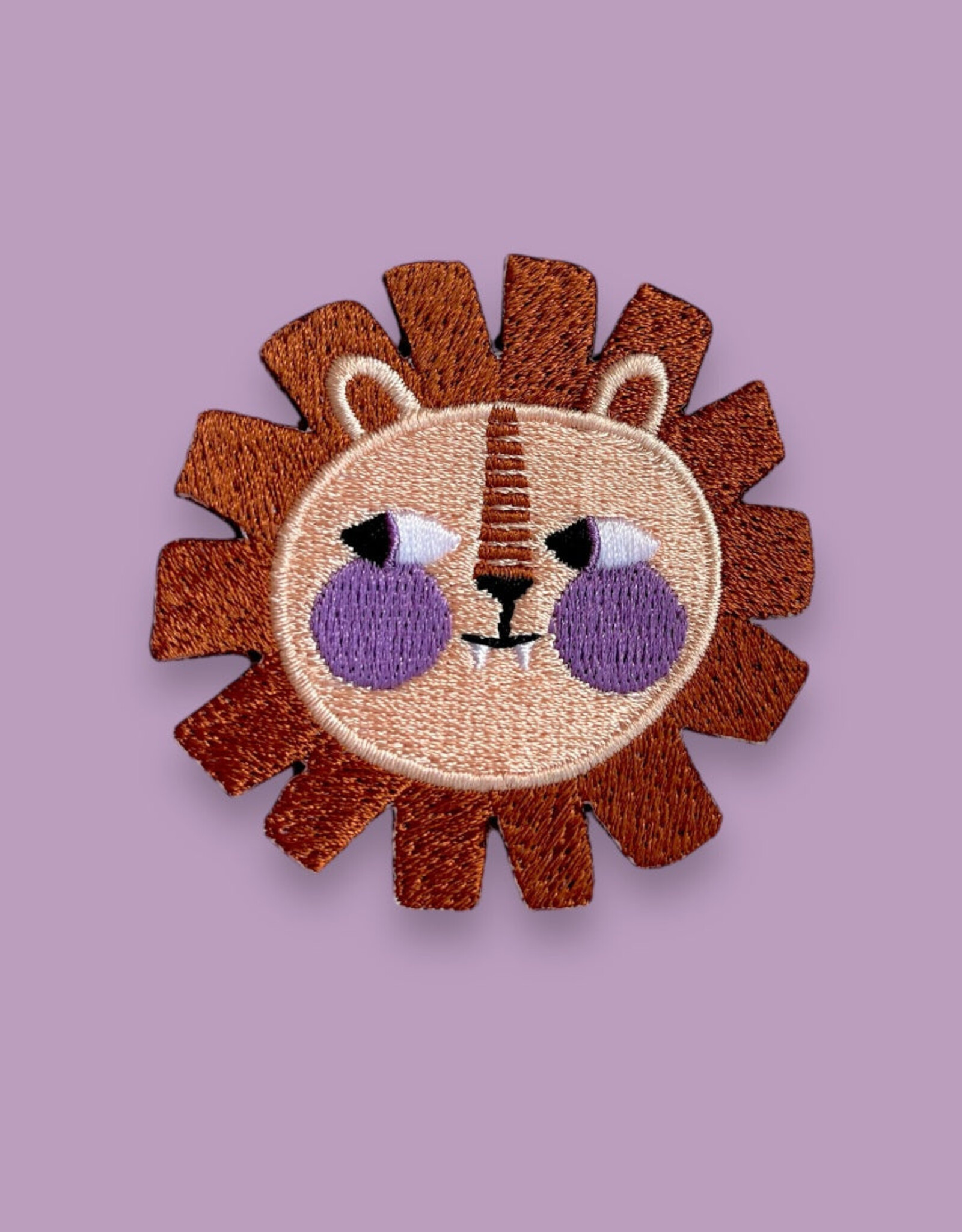 Strijkapplicatie - Lion Head