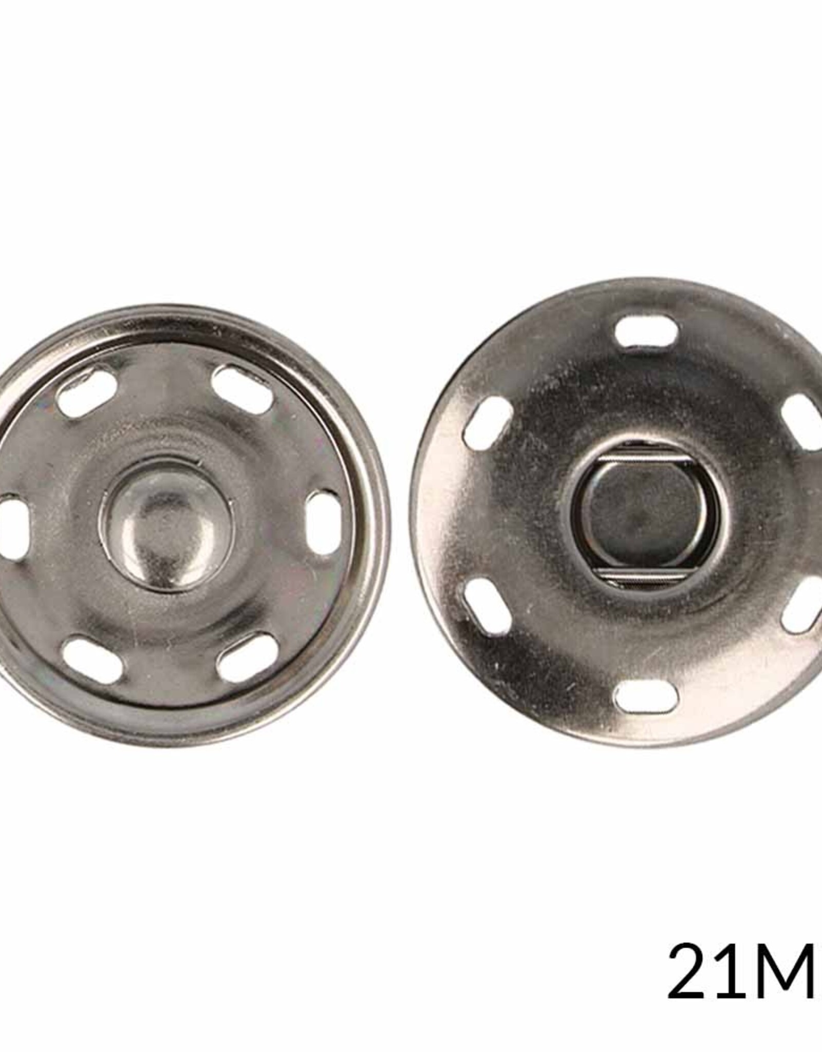 Drukknoop - maat 21mm