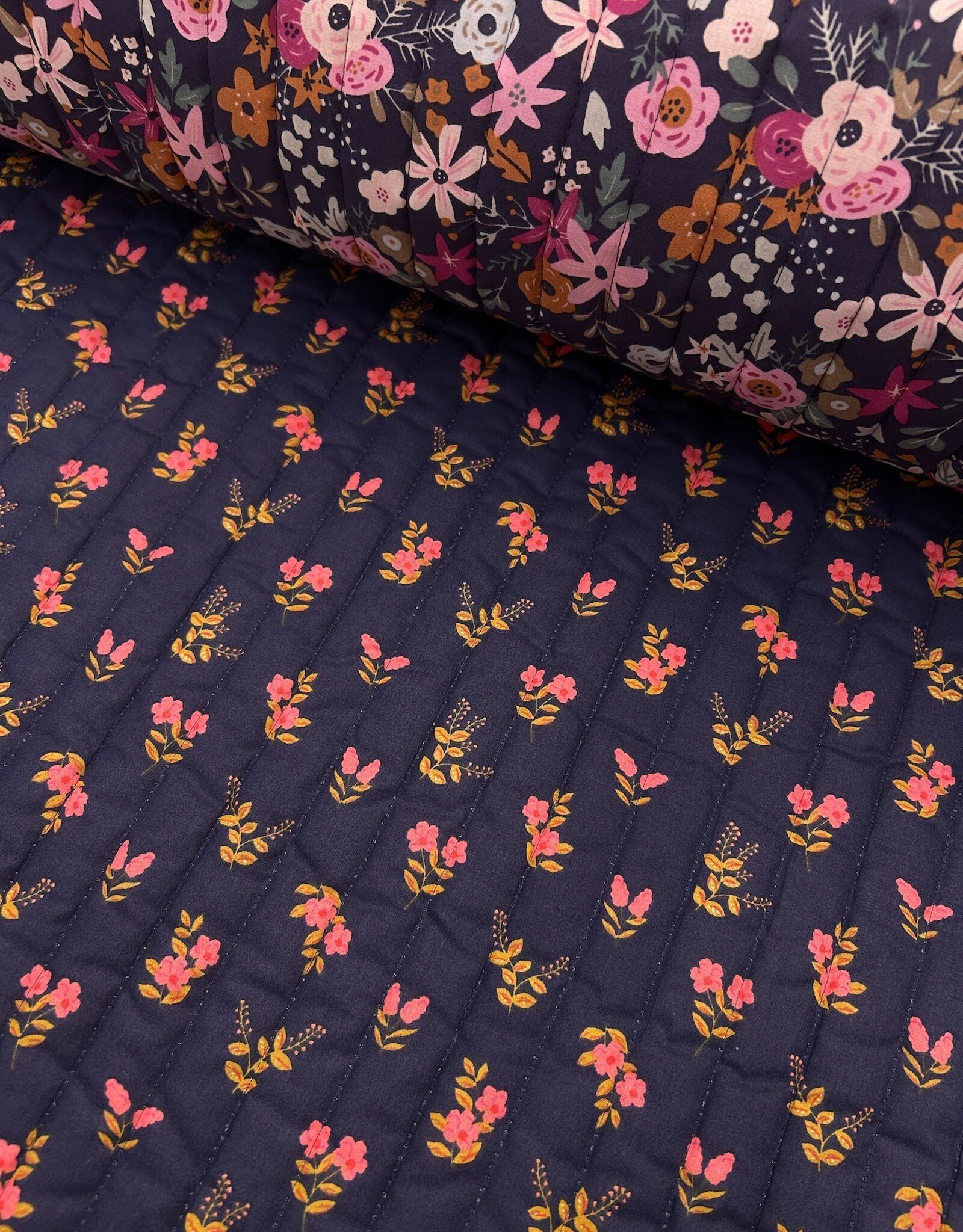 Stepper katoen - Marine Flowers