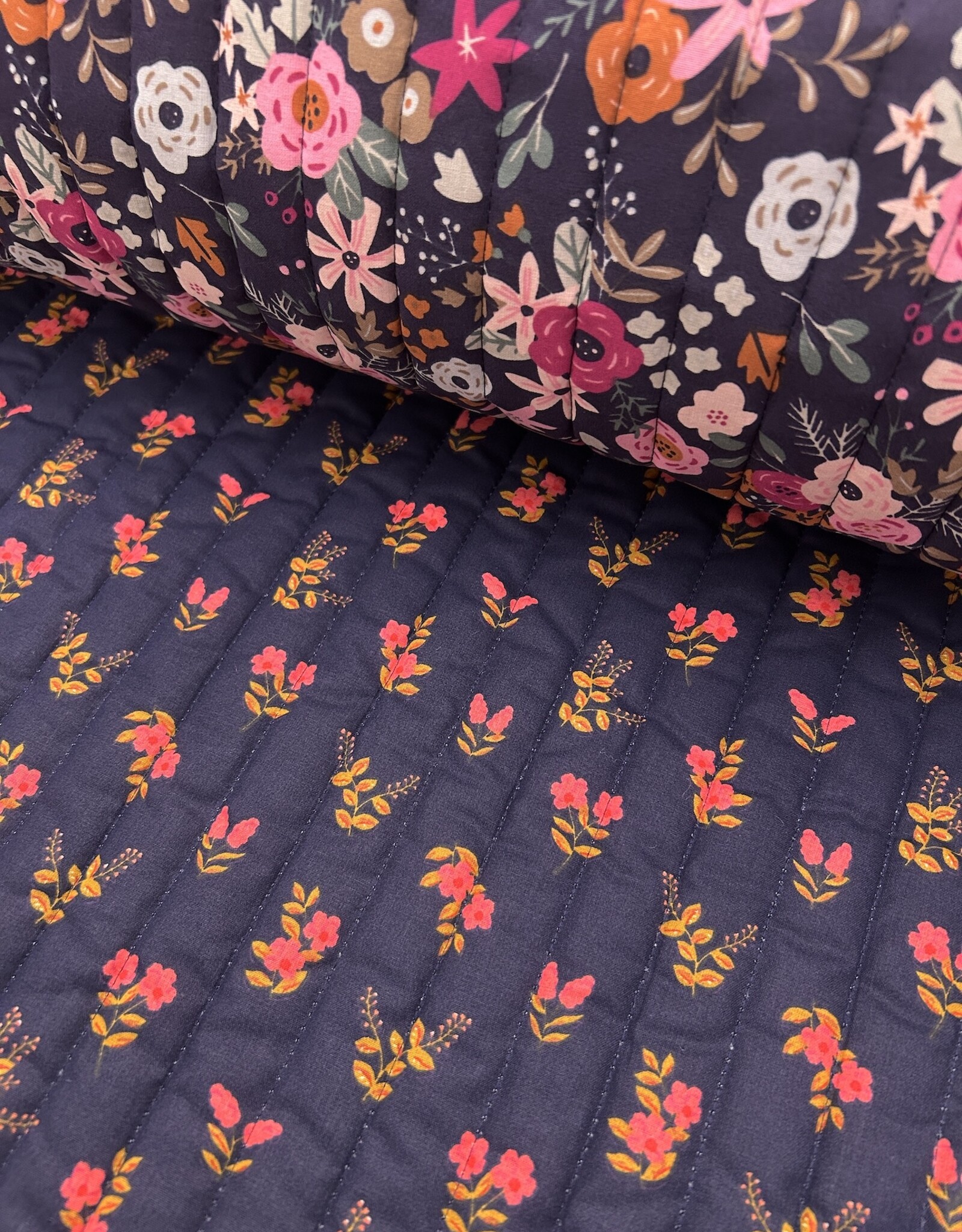 Stepper katoen - Marine Flowers