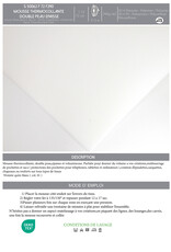 Foam verstevinging strijkbaar