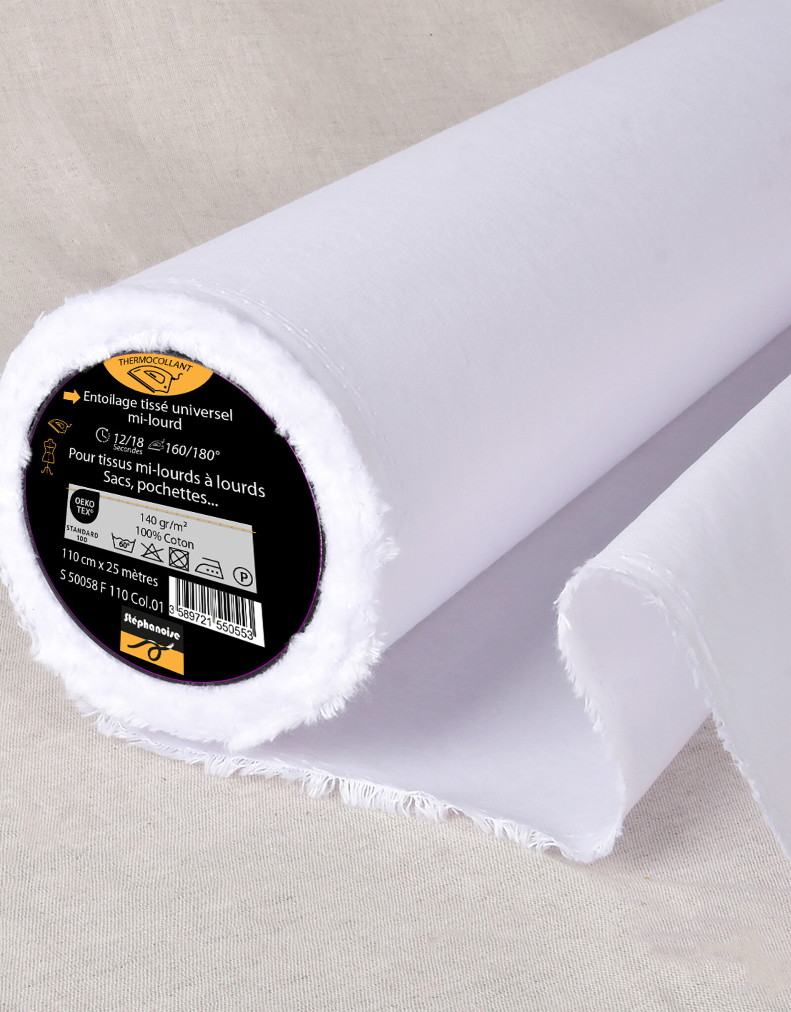 Stevige plakkatoen - F110