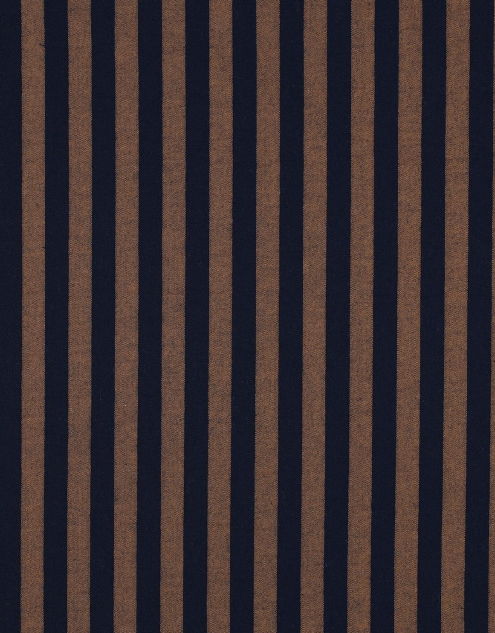 Katoen Streep - Yarn Dyed - Navy