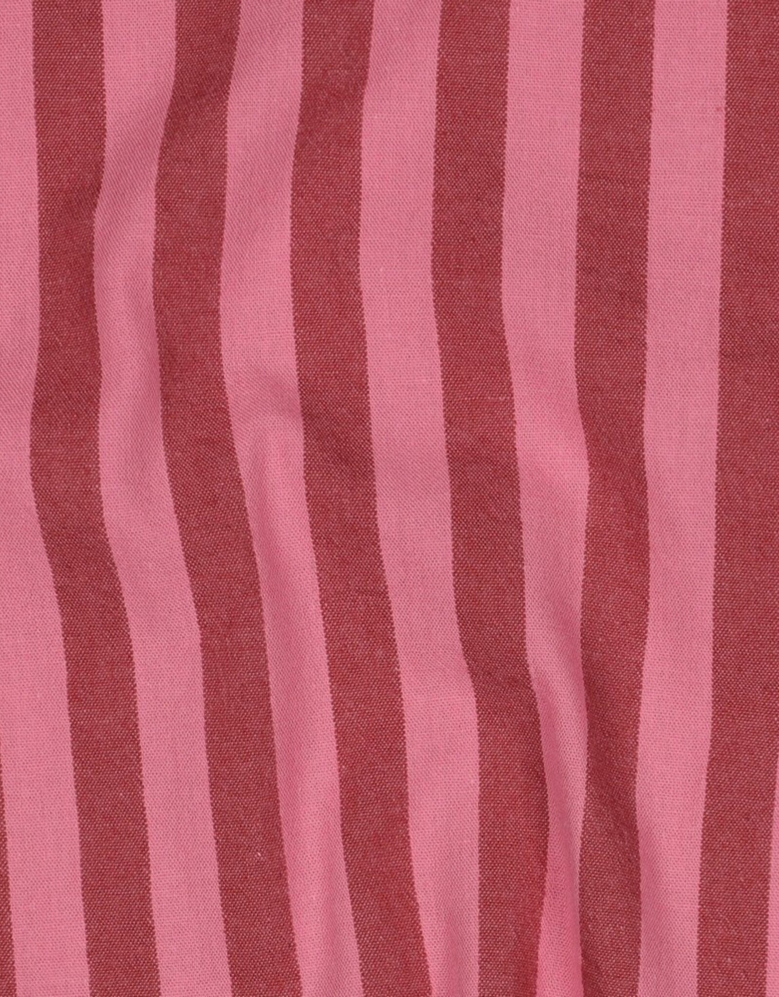 Katoen Streep - Yarn Dyed - Rose