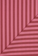 Katoen Streep - Yarn Dyed - Rose