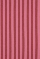 Katoen Streep - Yarn Dyed - Rose