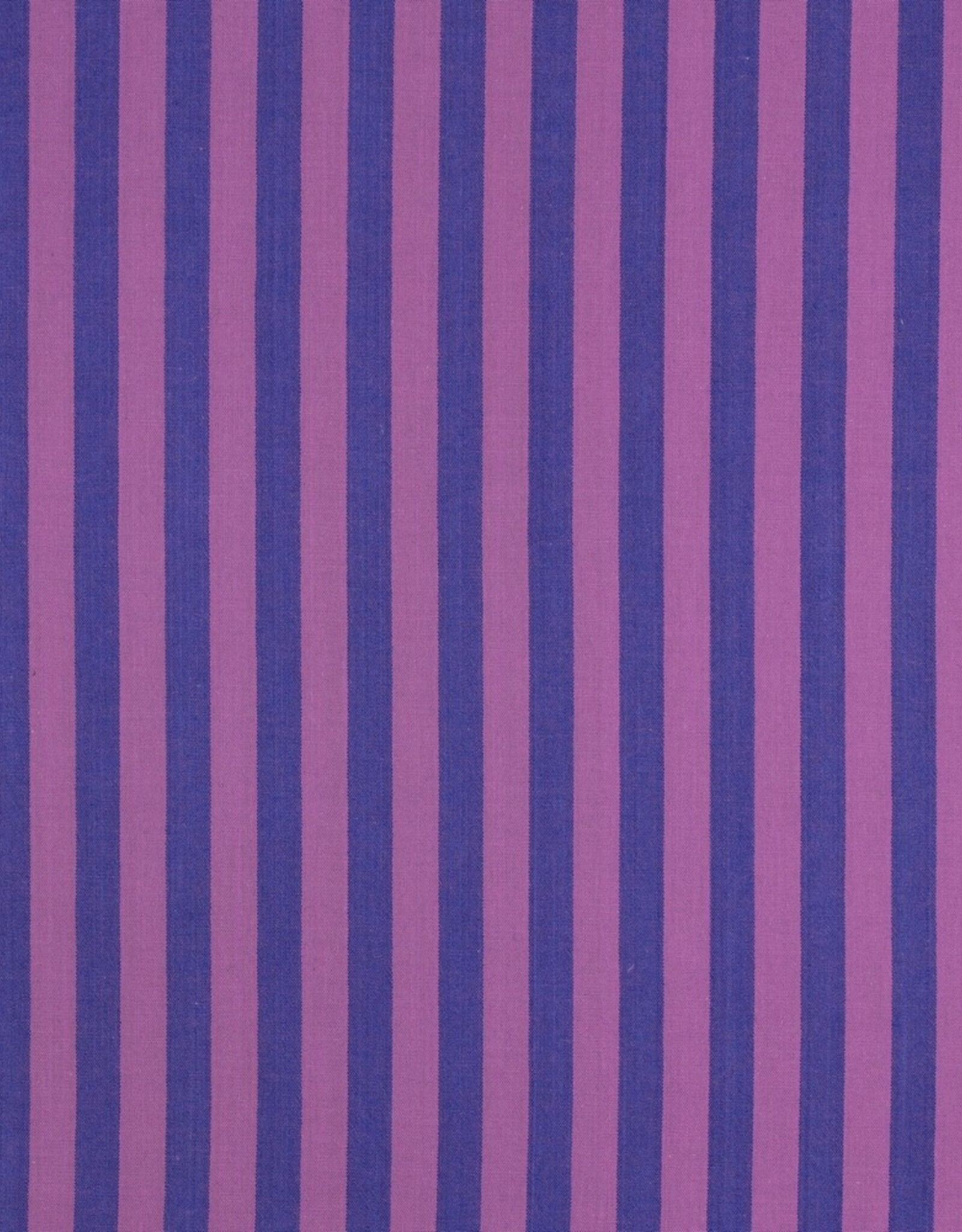 Katoen Streep - Yarn Dyed - Kobalt