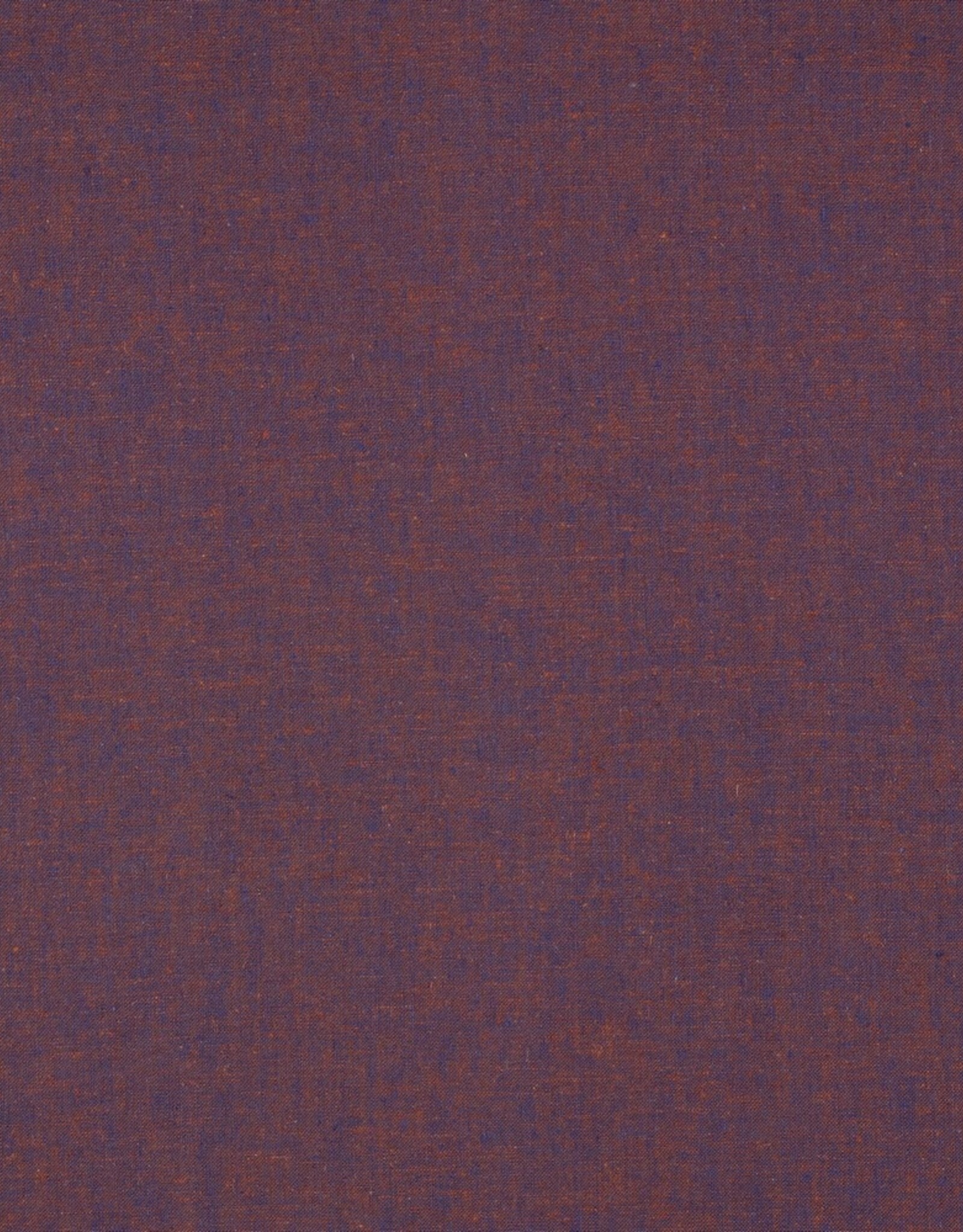 Linnen Katoen - Blue Brown Melee